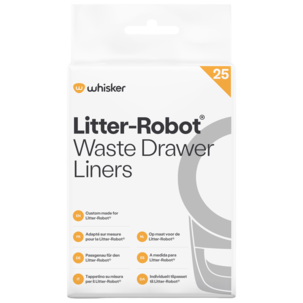 Whisker Litter-Robot 4 søppelposer til kattedo, 50-pakning