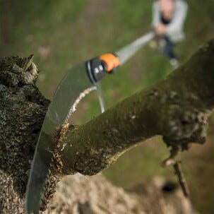 Fiskars OneClick grensåg bågformad med ändkrok