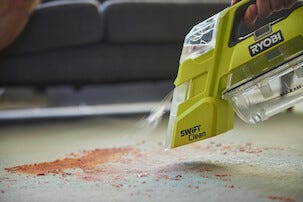 Ryobi Swift Clean matt- och textiltvätt 18V RDC18-0