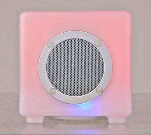 Högtalare med LED-belysning