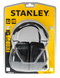 Hörselskydd med radio Stanley