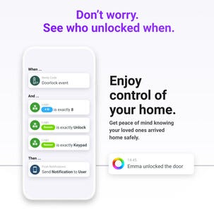 Nimly Home Access+ smart låspaket med Homey Bridge