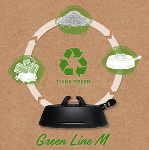 Julgransfot Krinner Green Line M