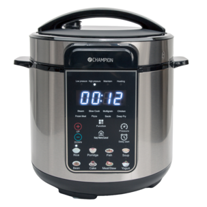 Champion slow cooker og trykkoker, 6 l
