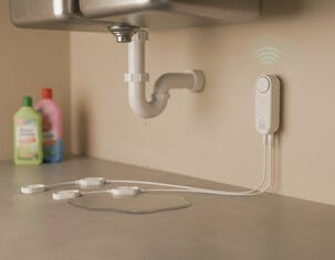 Deltaco Smart Home Vesivuotohälytin sovelluksella, 4 anturia
