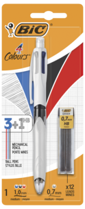 Kulspetspenna Bic 4 colours 3+1 HB