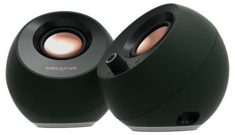 Creative Pebble Pro datorhögtalare, USB-C, Bluetooth, RGB