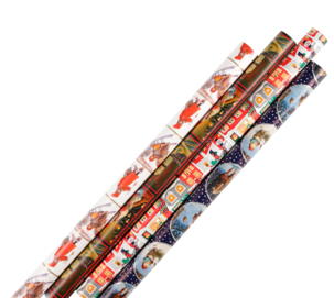 Julpapper extra brett, 4 m x 100 cm