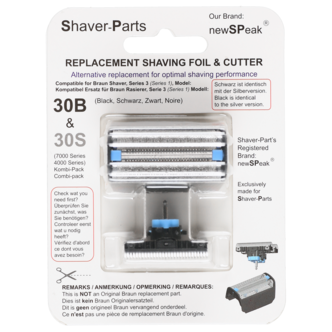 Rakhuvud 30B till rakapparat Braun Series 4000/7000