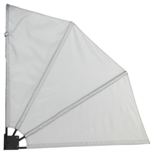 Vindskydd och insynsskydd, hopfällbart