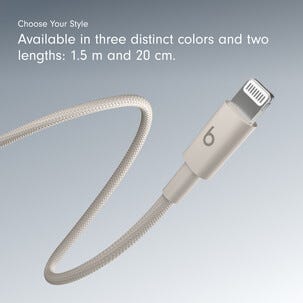 Beats USB-C- til Lightning-kabel, 1,5 m