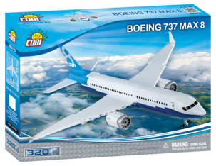 Cobi Boeing 737 Max 8 fly, byggesett