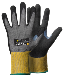 Tegera 8805R skärskyddshandskar med värmeskydd, B