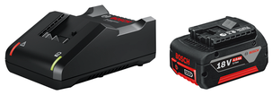 Bosch batteri GBA 18 V 4,0 Ah och laddare GAL 18 V-40