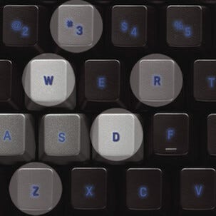 Speltangentbord Logitech G105