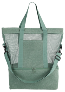 Stor strandväska med kylväska på 8 liter