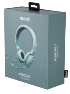 Exibel Monzonite hodetelefon med mikrofon