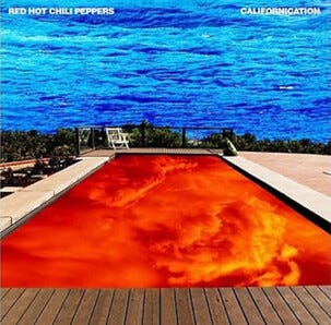Red Hot Chili Peppers Californication vinylplate