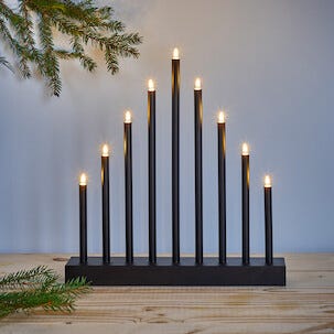 Batteridriven adventsljusstake, Northlight