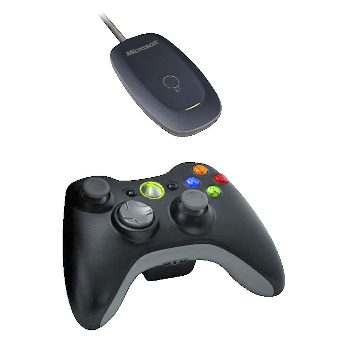 Trådlös handkontroll för PC och Xbox 360, Microsoft