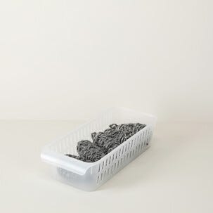 Förvaringskorgar för kylskåp och skafferi, 3-pack
