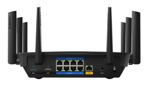 Trådlös router AC, Linksys AC5400