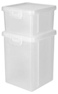 Förvaringsburk plast