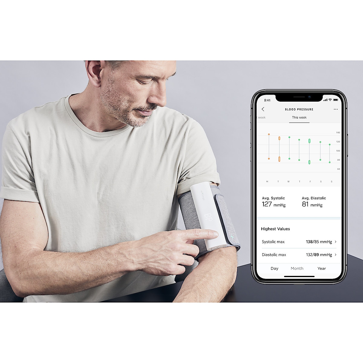Withings Connect, blodtrykksmåler