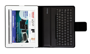 Verbatim futteral med Bluetooth-tastatur for iPad