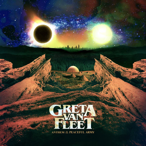 Greta Van Fleet Anthem of the Peaceful Army vinylskiva