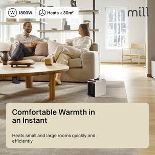 Lämpöpuhallin Mill CUS1800MECW