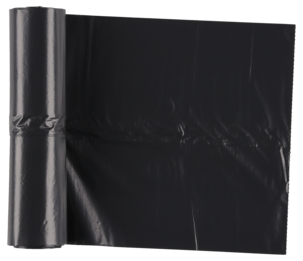 Soppåsar utan knytband 5 liter, svarta, 30-pack