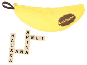Bananagrams Peli, suomenkielinen versio, yli 7-vuotiaille