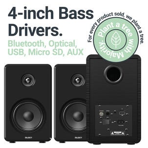 Majority D40 høyttalere for musikk, gaming og hjemmekino