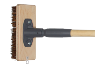 Anza terrassborste med skaft, 19 cm