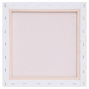 Kvadratisk canvas med ram, bomull, Sang, 3-pack