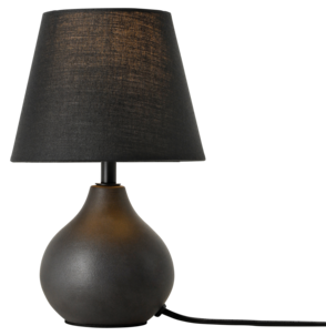 Northlight Meja bordslampa svart keramik, 23 cm