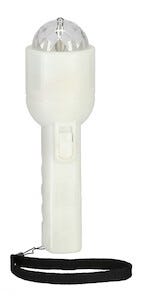 Ficklampa med discoeffekt