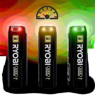 Ryobi USB Lithium 4 V batteri 3,0 Ah RB4L30