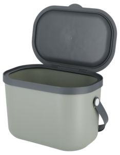 Tidy källsorteringskärl med lock och handtag 3,2 l