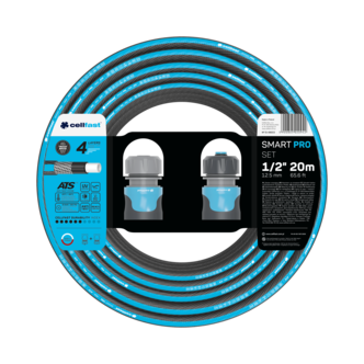 Cell-Fast Smart Pro Puutarhaletku, 2 liitintä, 20 m