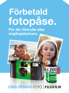 Förbetald fotopåse 36 bilder, Fujifilm