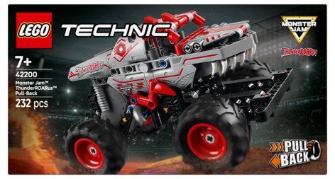 LEGO Technic Monster Jam ThunderROARus med pull-back 42200