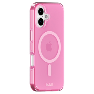 Holdit Transparent Case MagSafe iPhone 17 mobilskal