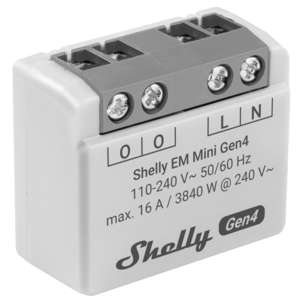 Shelly EM Mini Gen4 smart energimåler med wifi