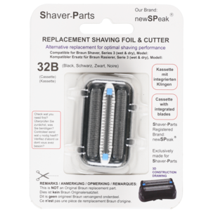 Rakhuvud 32B till rakapparat Braun Series 3