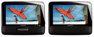 DVD-spelare med dubbla skärmar Philips PD7022