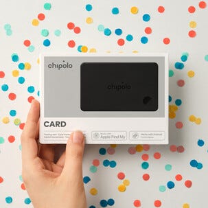 Chipolo Card Wallet Tracker spårningskort, laddbart