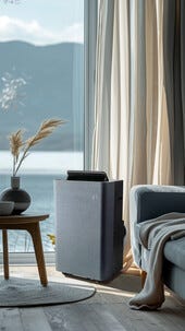 Wilfa Chill 12 Connected portabel AC, fläkt, avfuktare, 30 m2