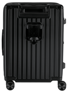 Kabinväska med USB-A, USB-C, 55 x 40 x 23 cm, svart